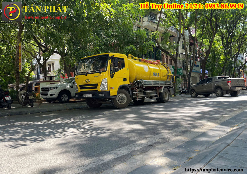 hút bể phốt quận nam từ liêm