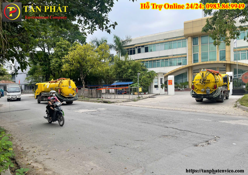 hút bể phốt tại bắc từ liêm