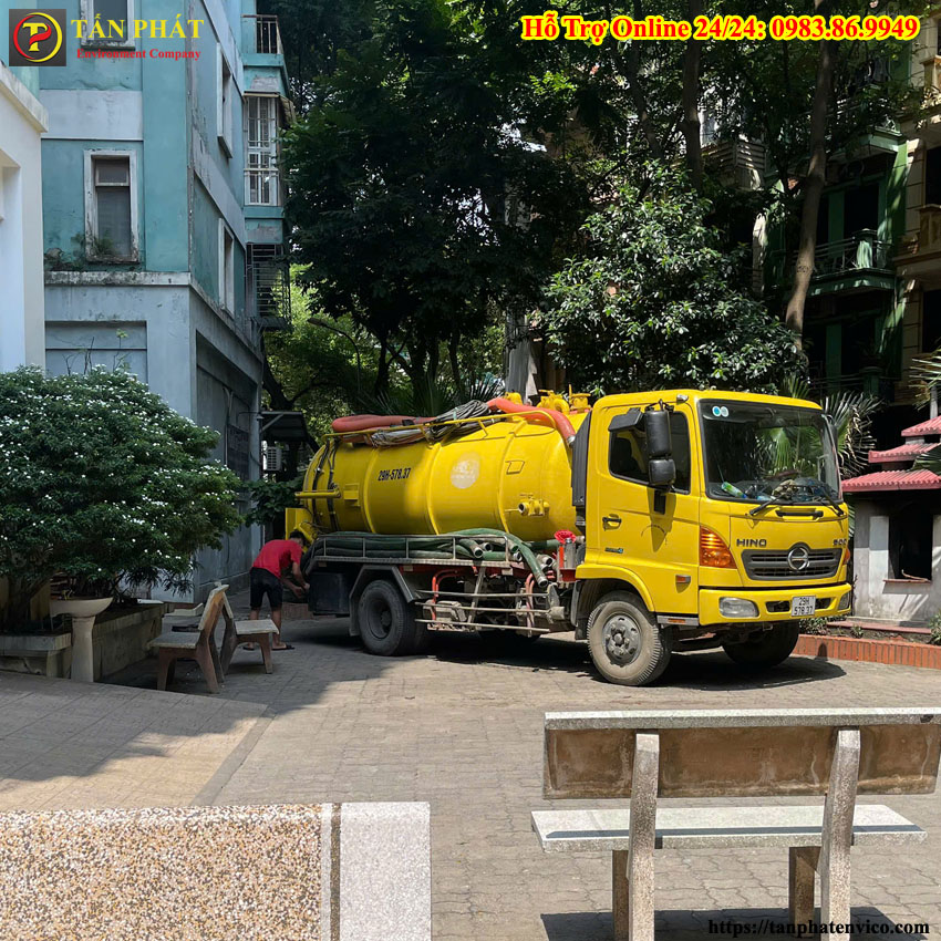 hút bể phốt tại hoàn kiếm