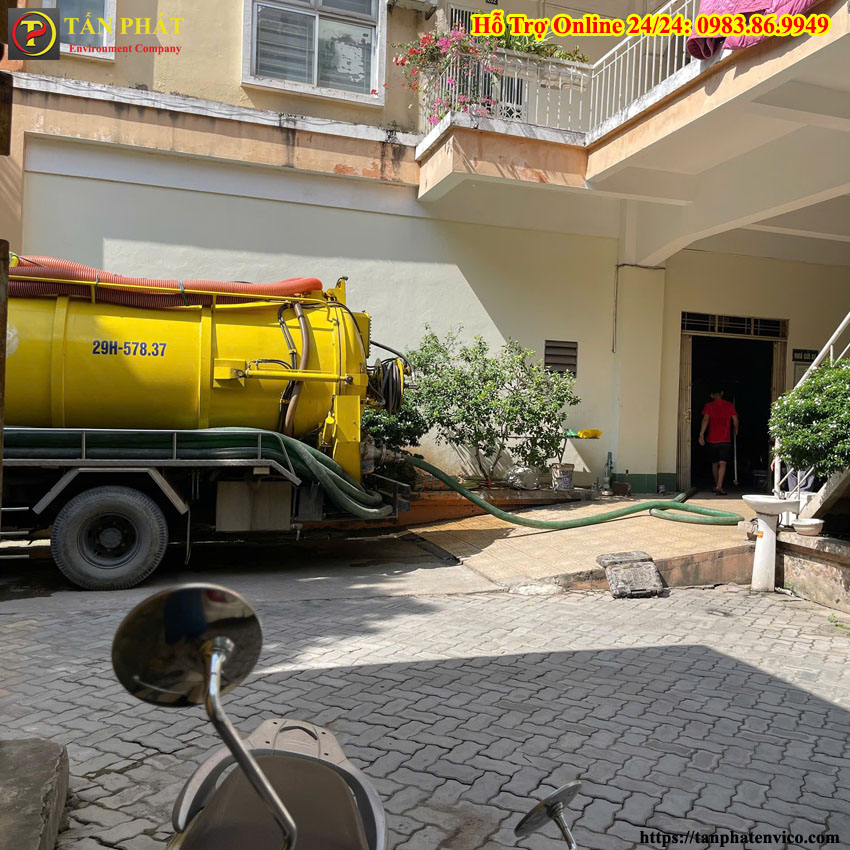 hút bể phốt tại nam từ liêm