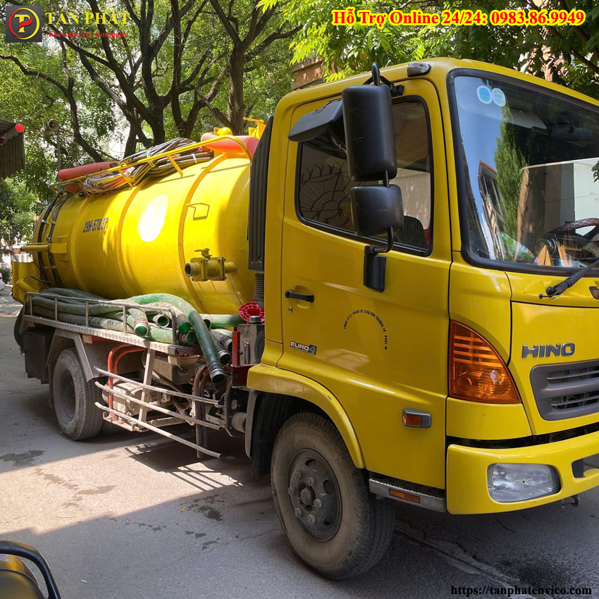 hút bể phốt tại thanh xuân