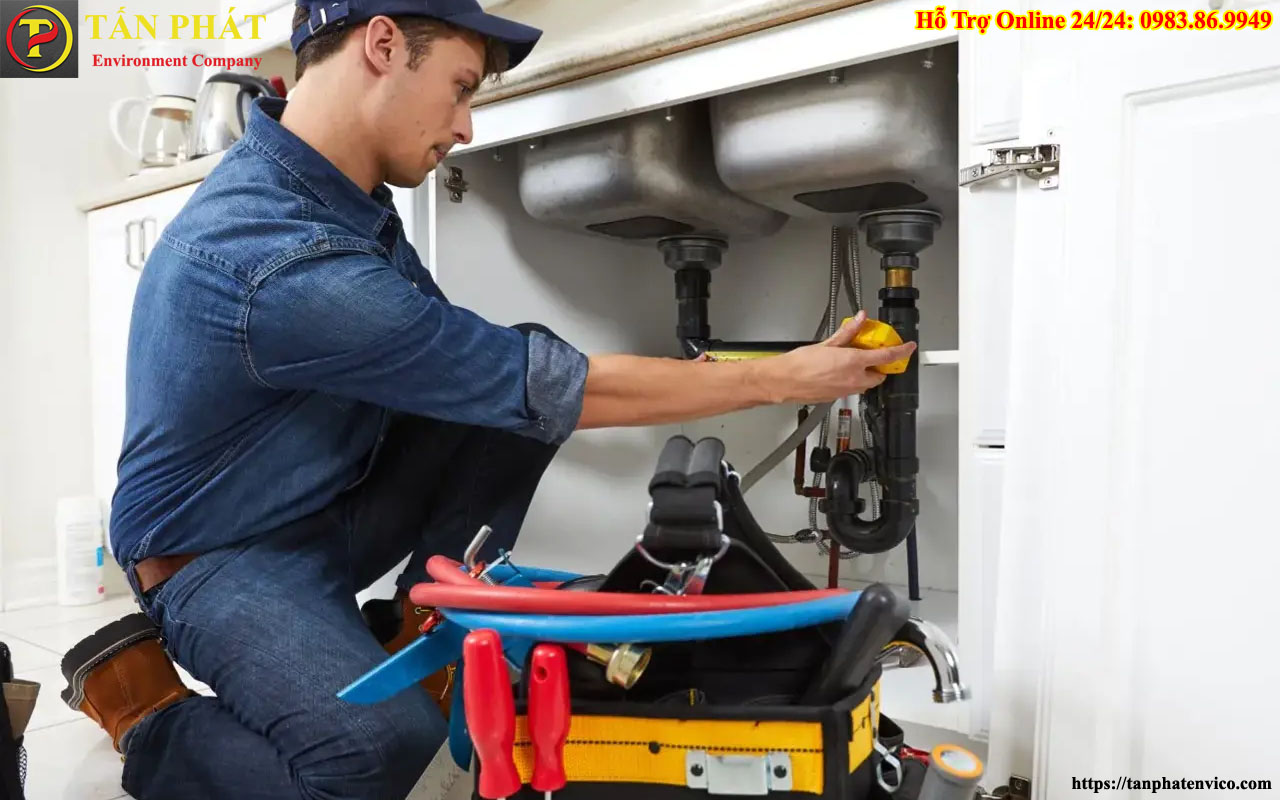thợ thông tắc chậu rửa Tấn phát Envico