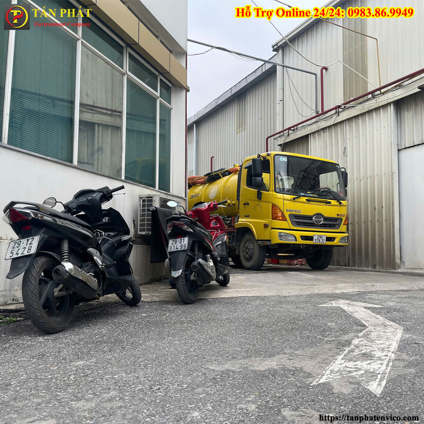 Thông hút bể phốt tại hà đông