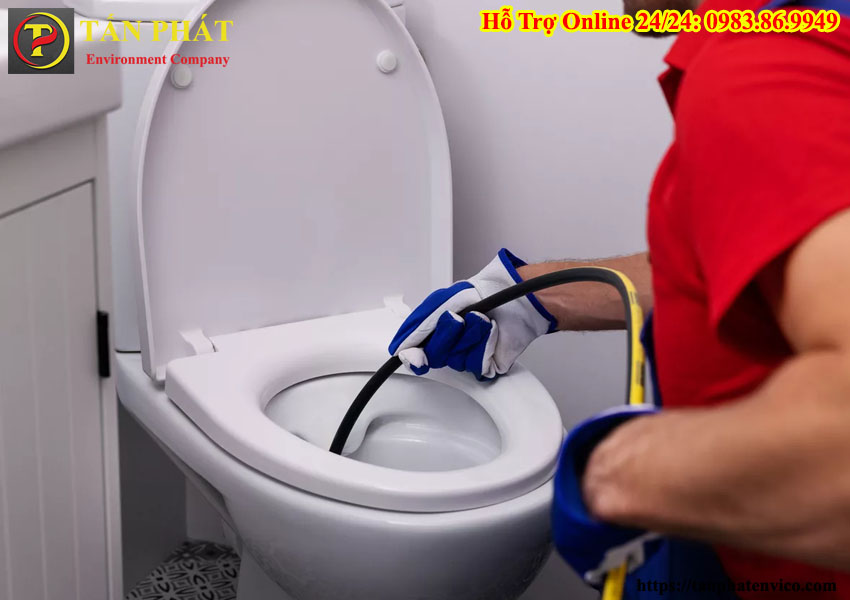 thông tắc bồn cầu tại ba đình