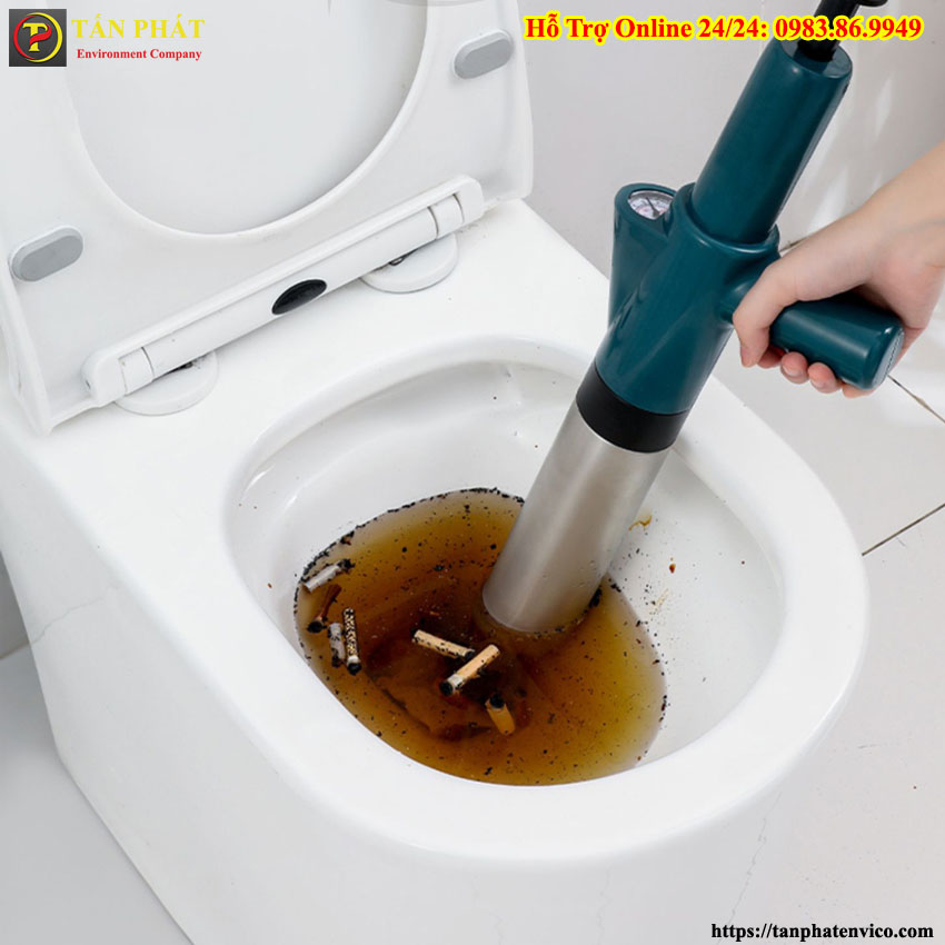 thông tắc bồn cầu tại gia lâm