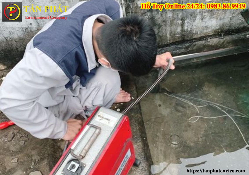 Thông tắc cống quận tây hồ