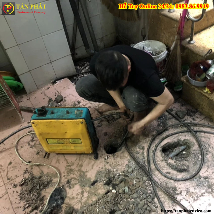 thông tắc cống tại bắc từ liêm