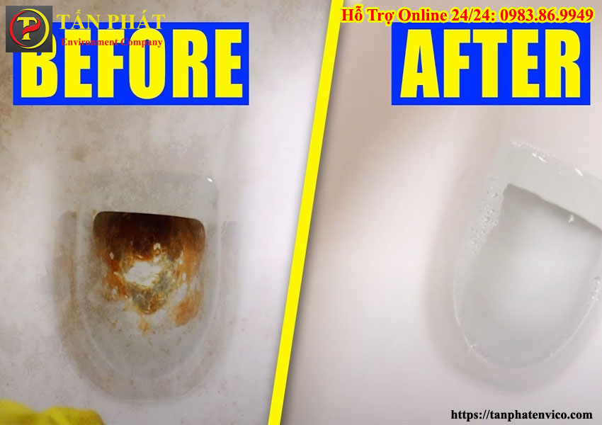 cách thông bồn cầu bằng banking soda va giấm