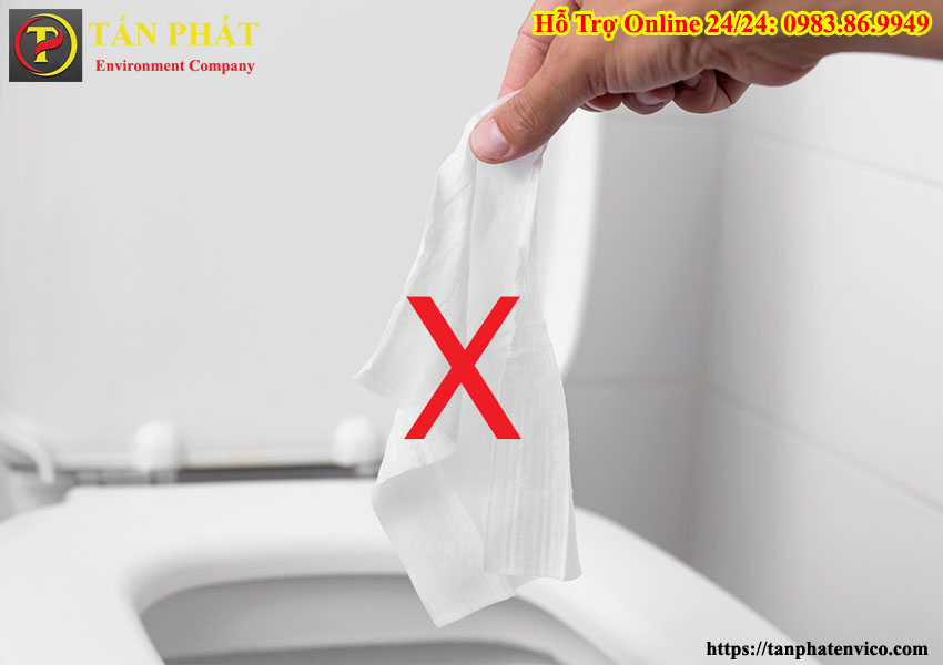 Giấy vệ sinh có tan trong nước không