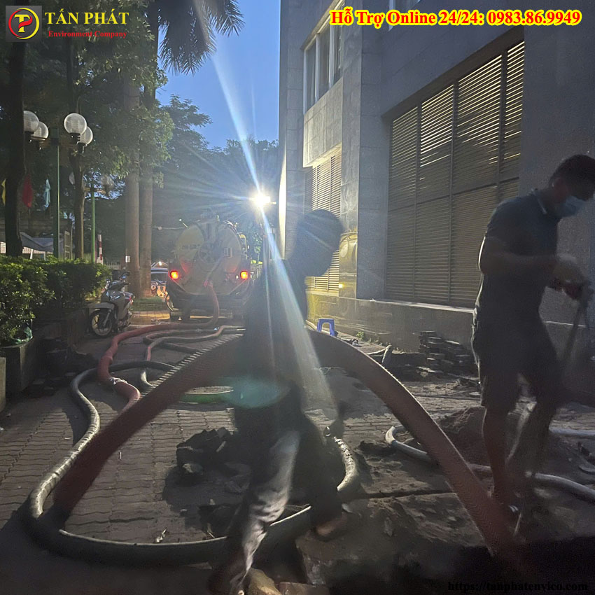 hút bể phốt tại sầm sơn