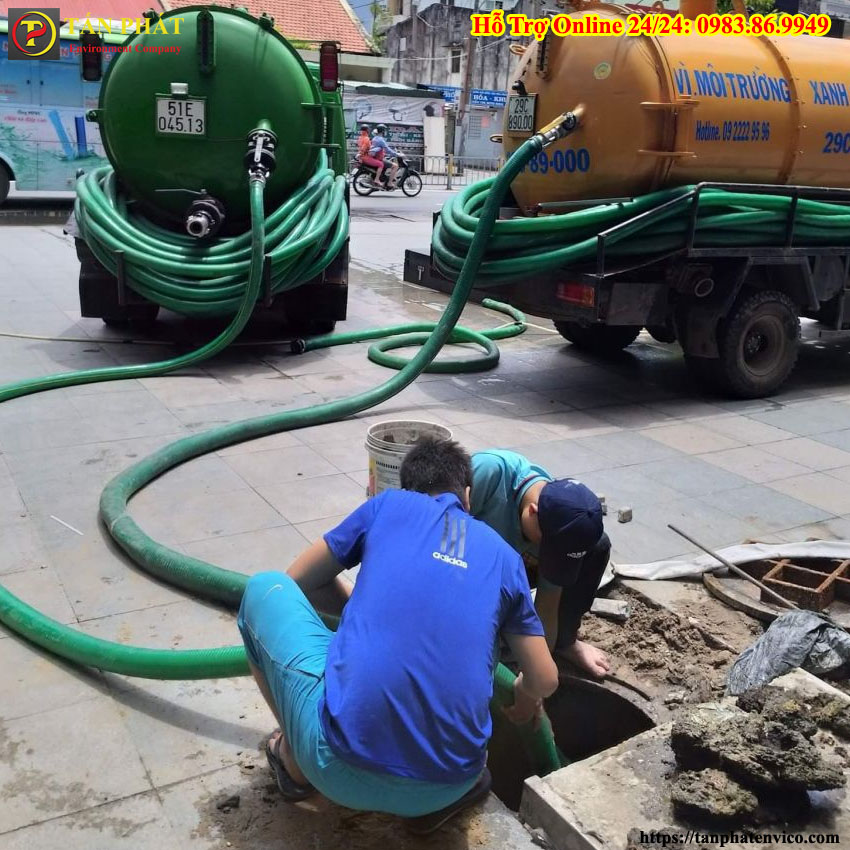 hút bể phốt tại thanh hóa