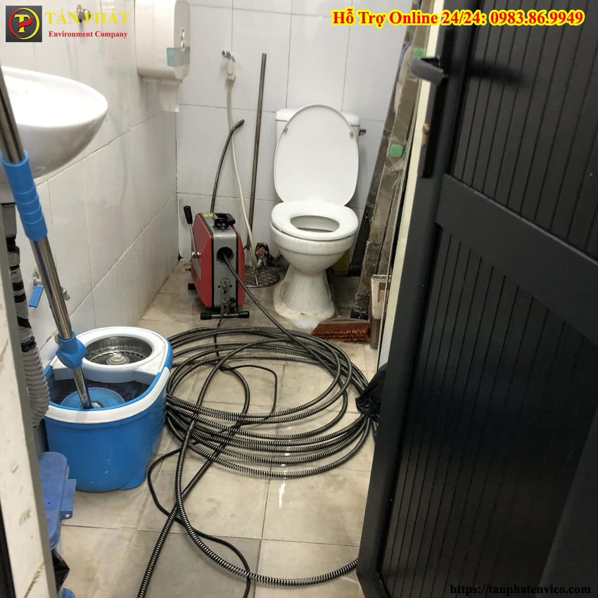 thông tắc cống bồn cầu tại thanh hóa