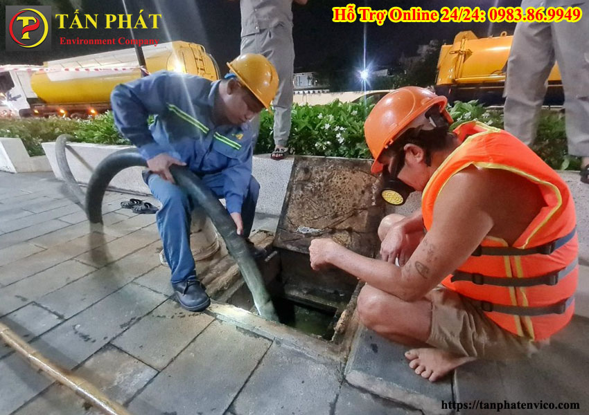 thông tắc cống bồn cầu tại hoài đức