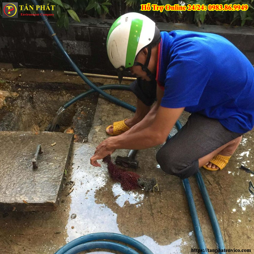 thông tắc cống bồn cầu tại ứng hòa