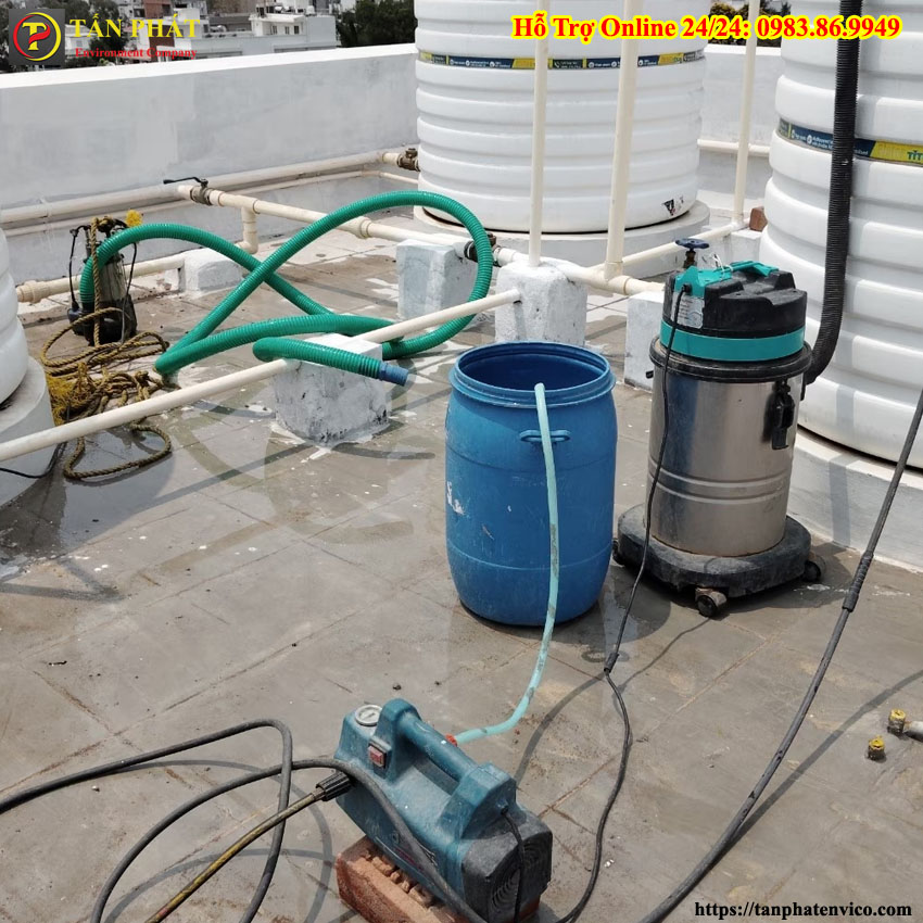 sục rửa đường ống nước sinh hoạt tại hà nội