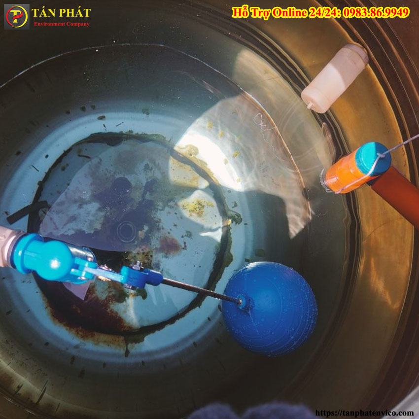 Thau rửa bồn nước inox tại Bắc từ liêm