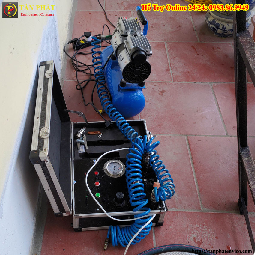 vệ sinh đường ống nước sinh hoạt