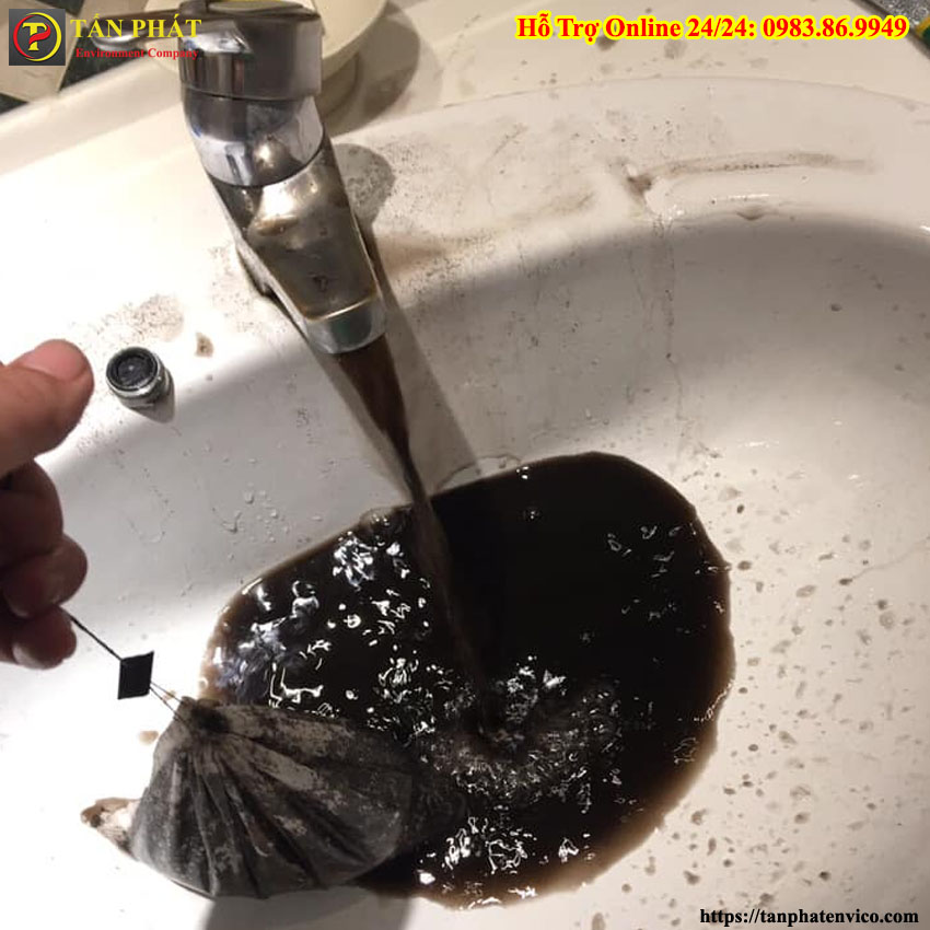 vệ sinh đường ống nước sinh hoạt