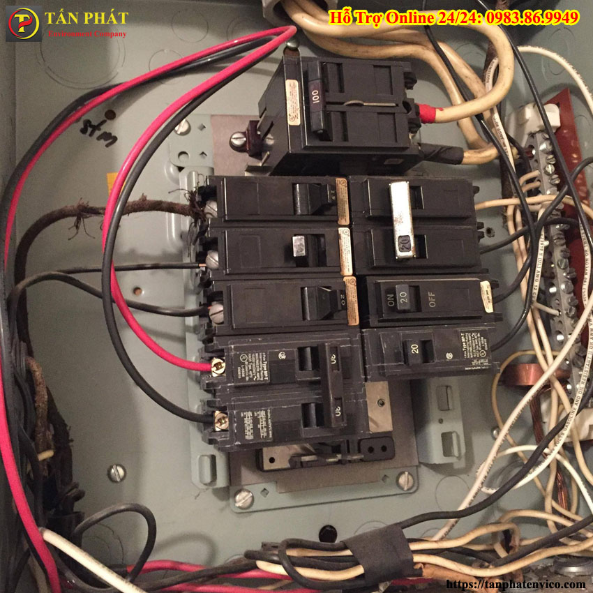 Aptomat nhảy do quá tải