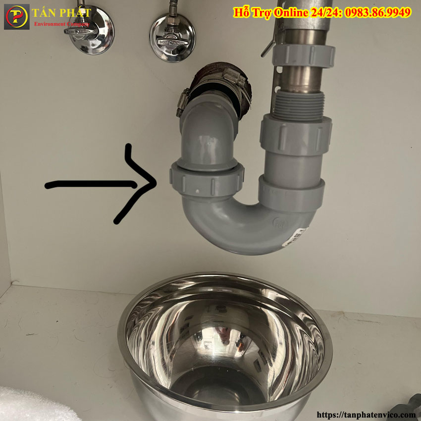 Cách lấy đồ bị kẹt trong ống nước