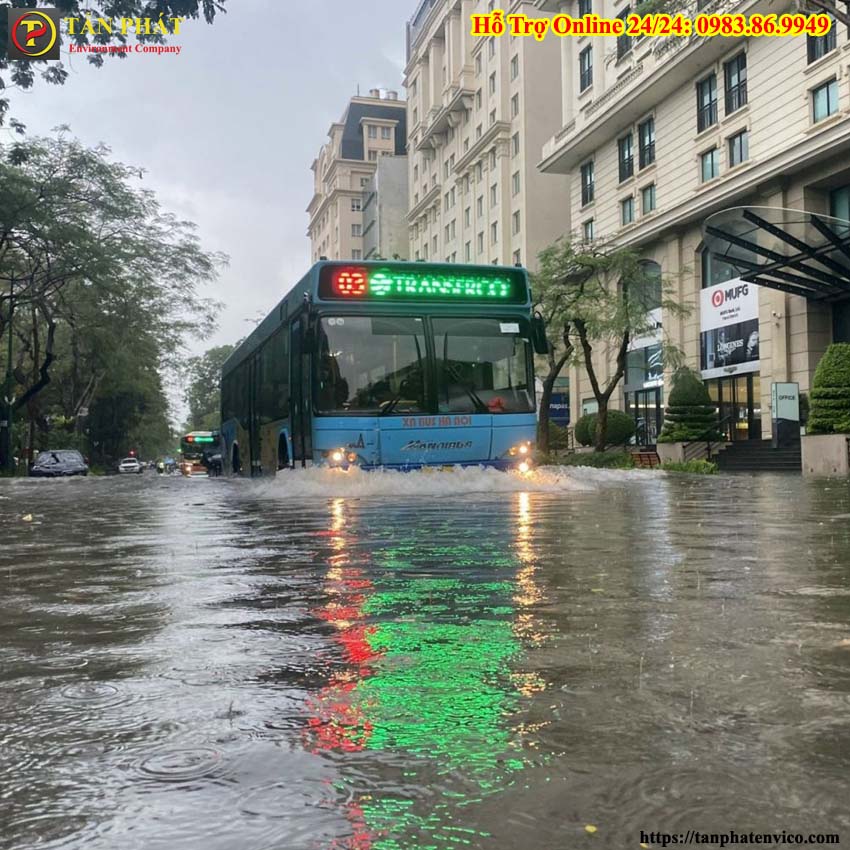 Hà Nội ngập nước