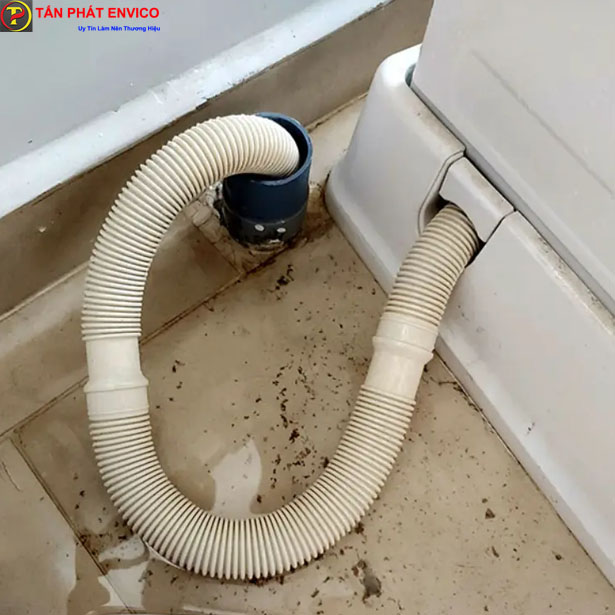 Tấn Phát Envico thông tắc cống máy giặt