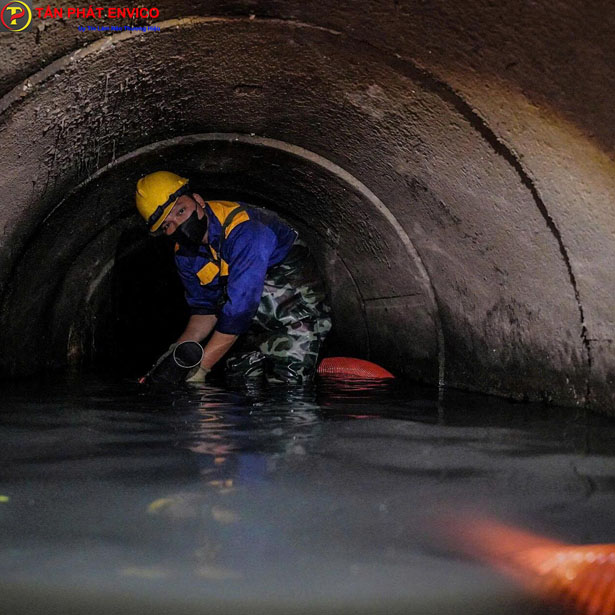 Tấn Phát Envico thông tắc cống ngầm cống chính