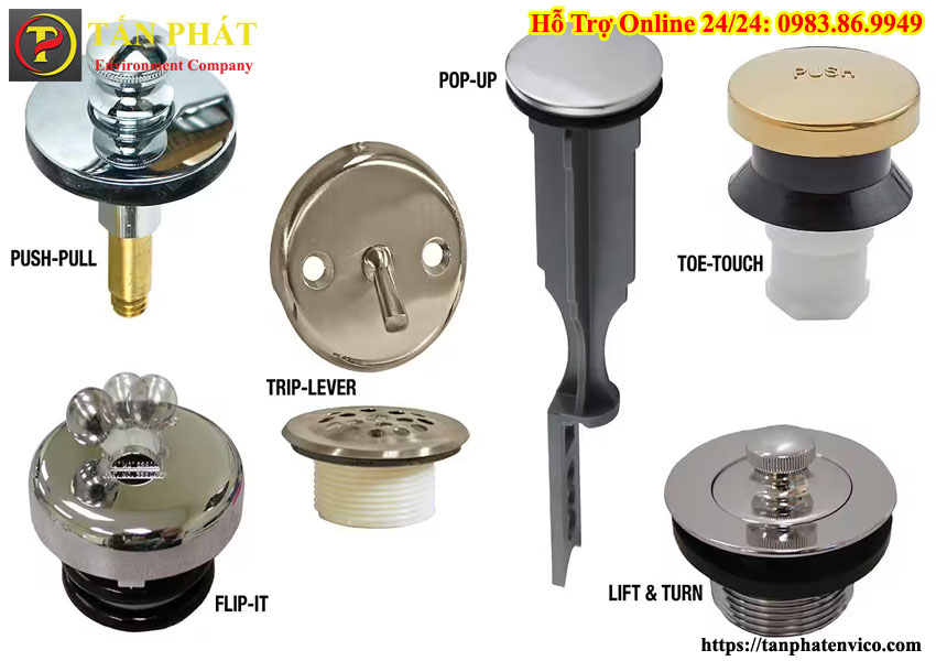 Cách tháo nắp thoát nước bồn tắm