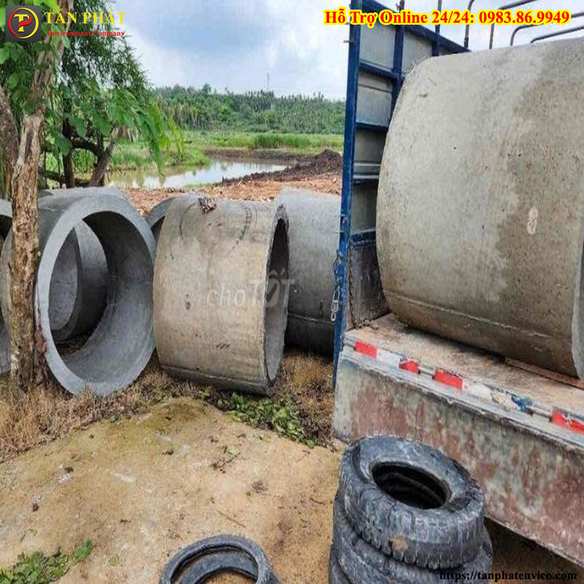 bể phốt bằng ống cống bê tông