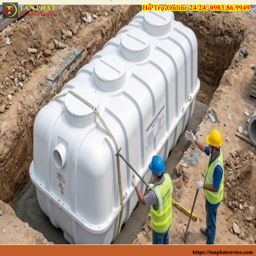 Bể tự hoại bằng nhựa Septic