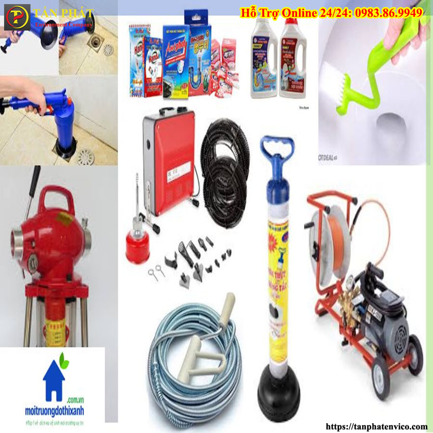 các phương pháp thông cống mỡ công nghiệp