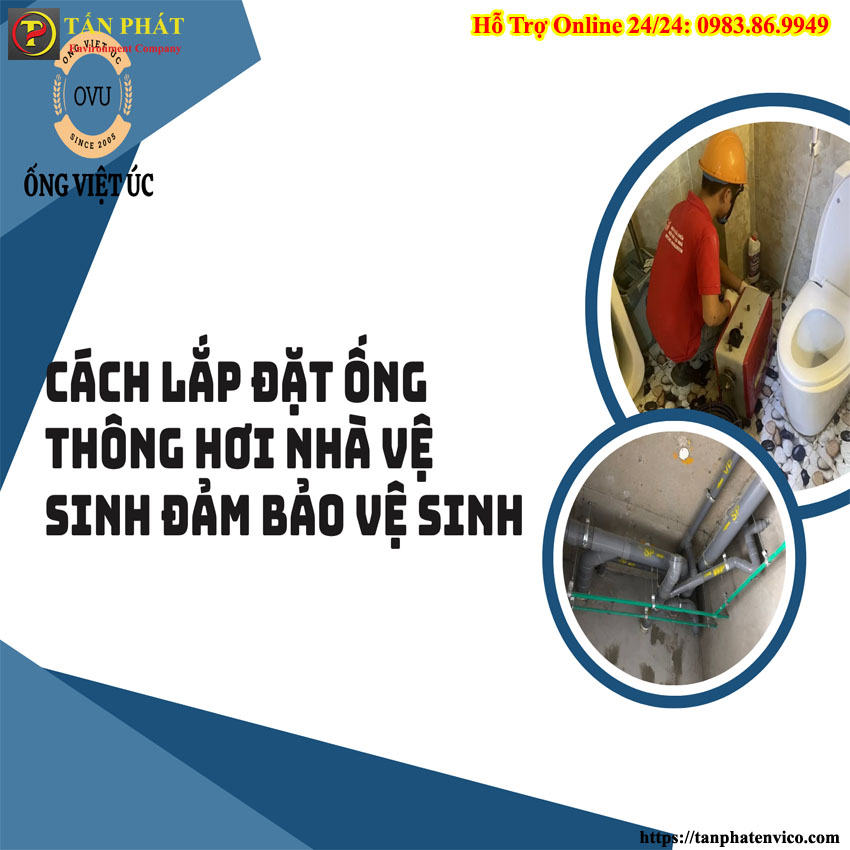 lắp đặt ống thông hơi tại nhà
