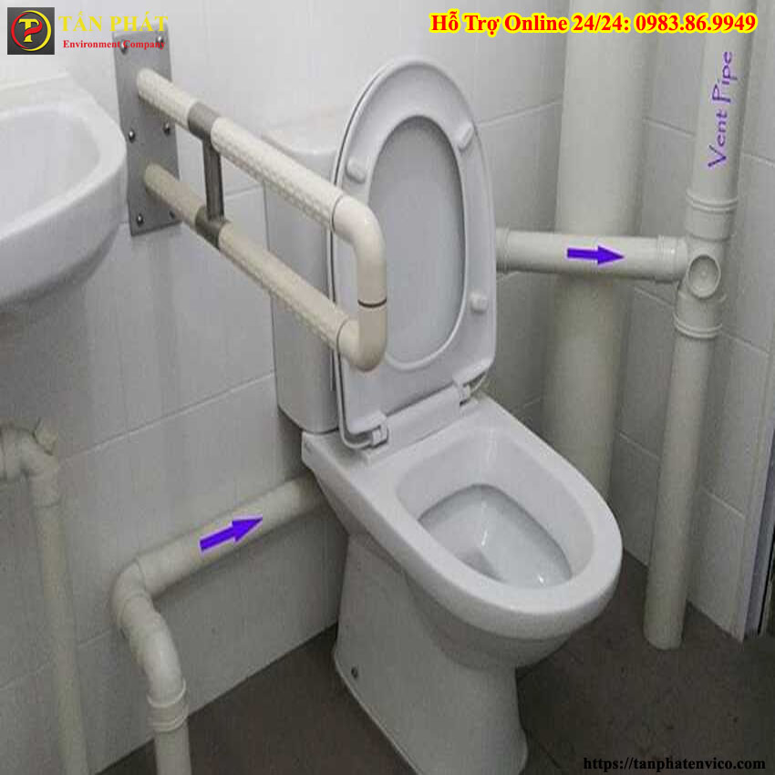 thi công lắp đặt ống thông hơi tại nhà
