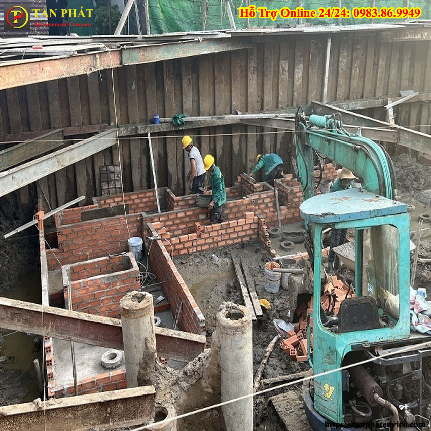 thi công lắp đặt hầm bi