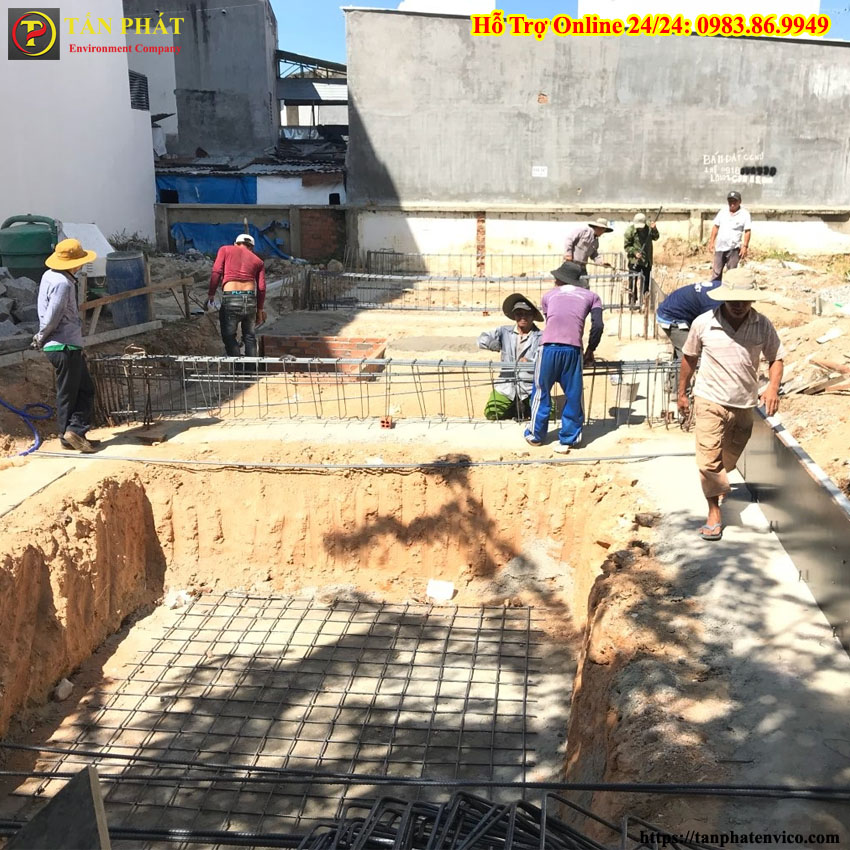 giám sát và thi công bể phốt