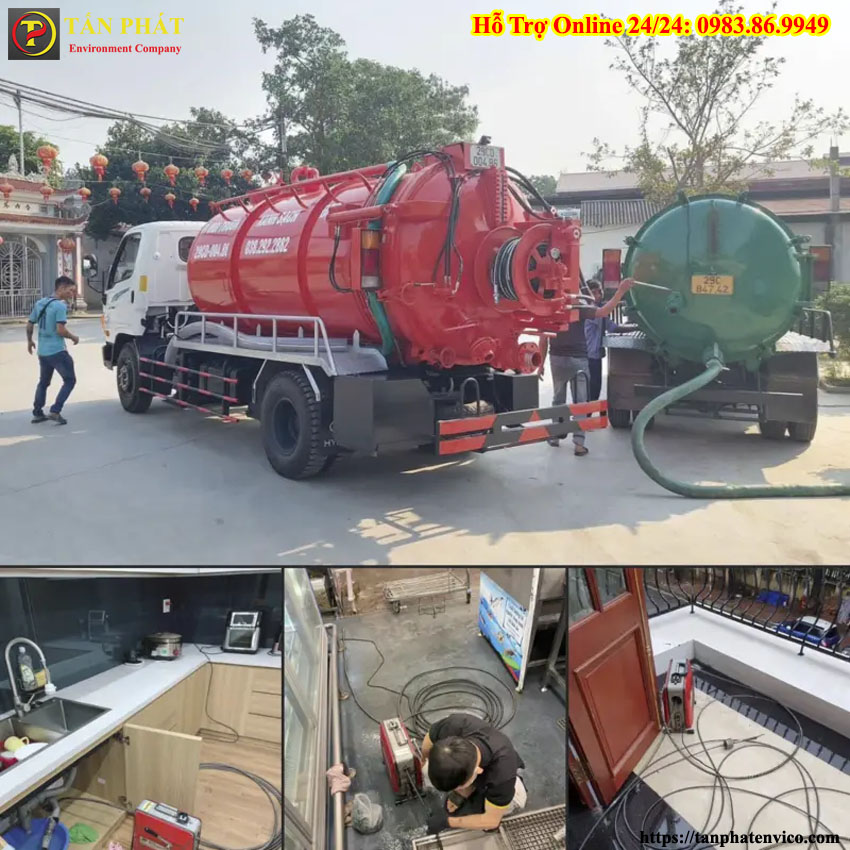 dịch vụ hút bể phốt uy tín